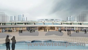 杭州市城东新城地下空间城市设计效果图