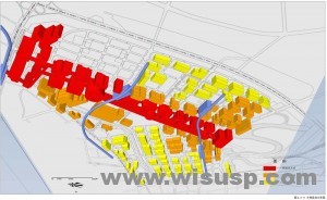 南京—红花机场新区地下空间分期建设示意图