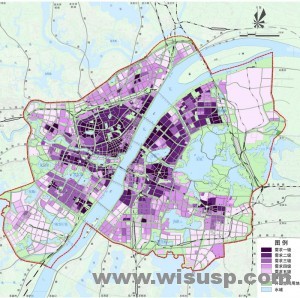 武汉市主城区地下空间需求等级核定及分布图
